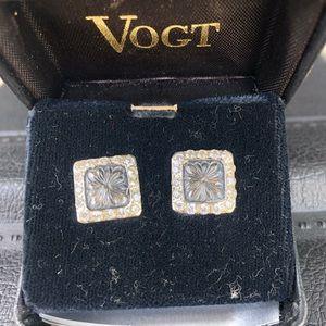 Gold/silver earrings